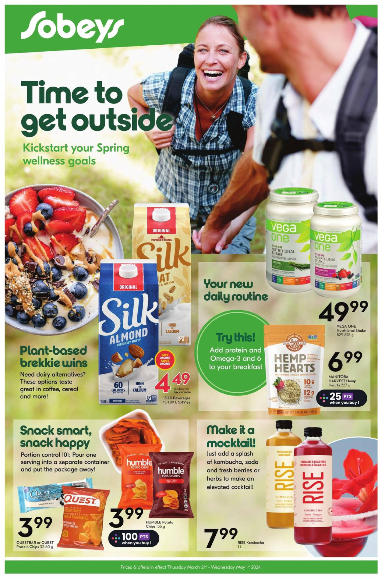 Sobeys Flyer - Natural and Wellness from Mar. 21, 2024
