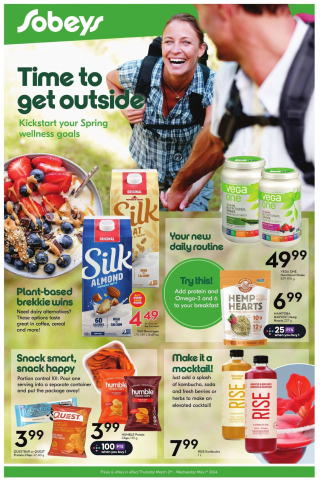 Sobeys Flyer - Natural and Wellness
