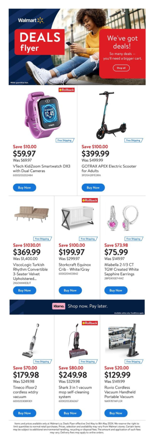 Walmart Flyer - Deals