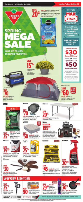 Canadian Tire Flyer