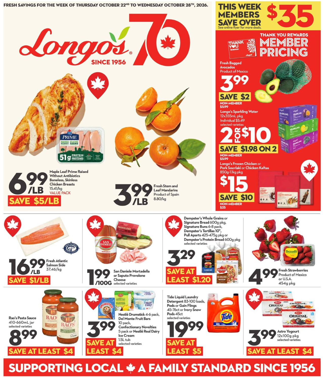 Longo's Flyer from Oct 22, 2026